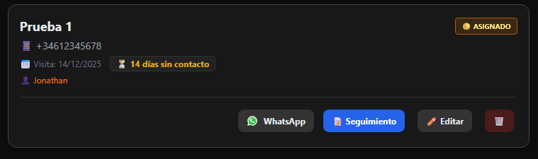 Alertas de Seguimiento Inmediato